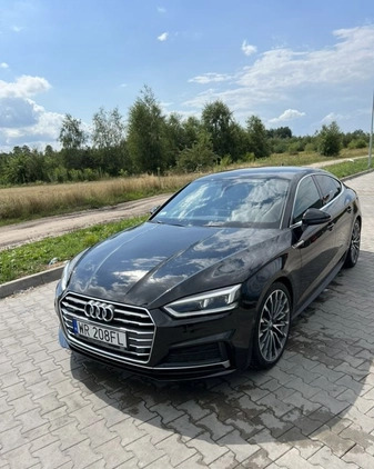 Audi A5 cena 129000 przebieg: 198000, rok produkcji 2017 z Radom małe 277